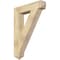 Ekena Millwork Traditional Arts & Crafts Rough Sawn Bracket, Douglas Fir, 6"W x 32"D x 44"H BKT06X32X44TRA03RDF - alternate 1